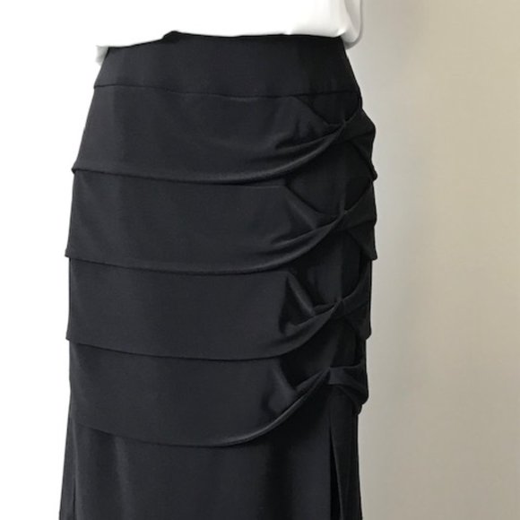 Joseph Ribkoff Black Skirt - Picture 3 of 9